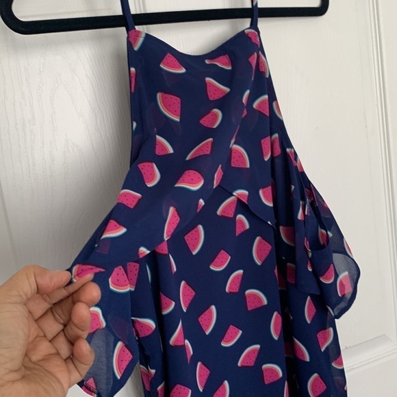 NWT Blue Rain Blue & Pink Dress Size L - Picture 4 of 12